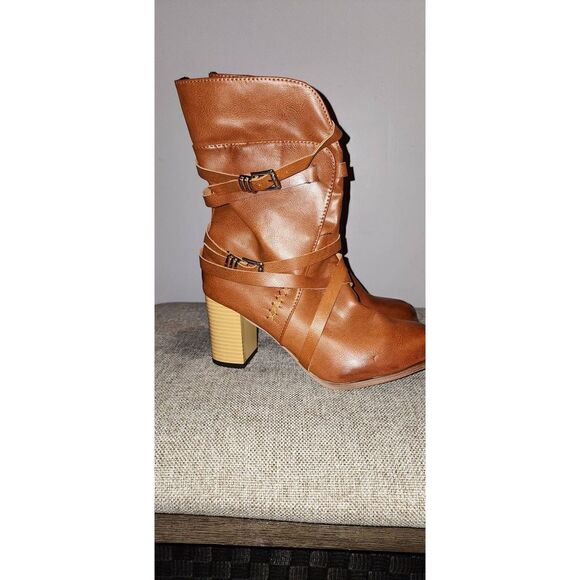 Cognac Boots  - Picture 2 of 5